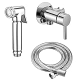 Design WC/Bidet Handbrause Komplettset mit Mischerarmatur Mini