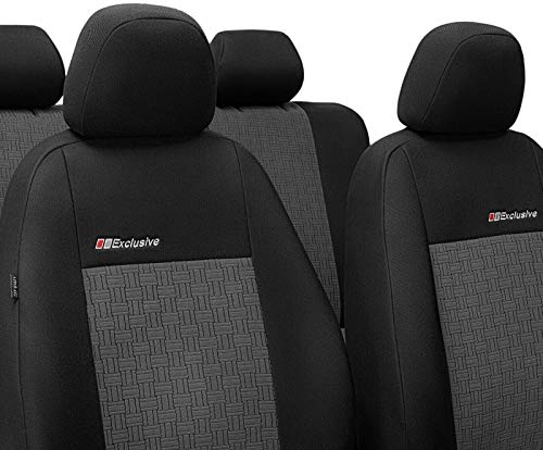 ERJOT AKR-EXC Maßgefertigte Vordersitzbezüge Autositzbezüge Schonbezüge kompatibel mit Honda Jazz II