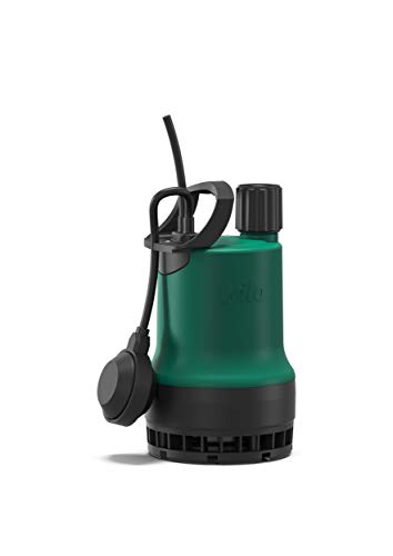 Wilo-Drain TMW 32/11HD, Schmutzwasser Tauchpumpe zur Förderung von klarem oder aggressivem Wasser aus Kellern, Behältern, Teichen oder Brunnen, Kabellänge 10m, max. 13800l/h, max. 1 bar, 550W