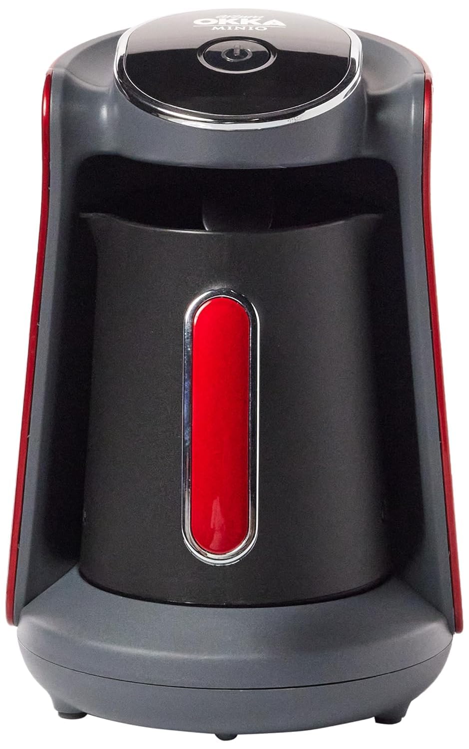 Arzum Okka Minio OK004-N Kaffeemaschine, 1-4 Tassen (300ml.), Überlaufschutzsystem, waschbare Kaffeekanne, akustisches Warnsystem, 480W, preisgekröntes Design.