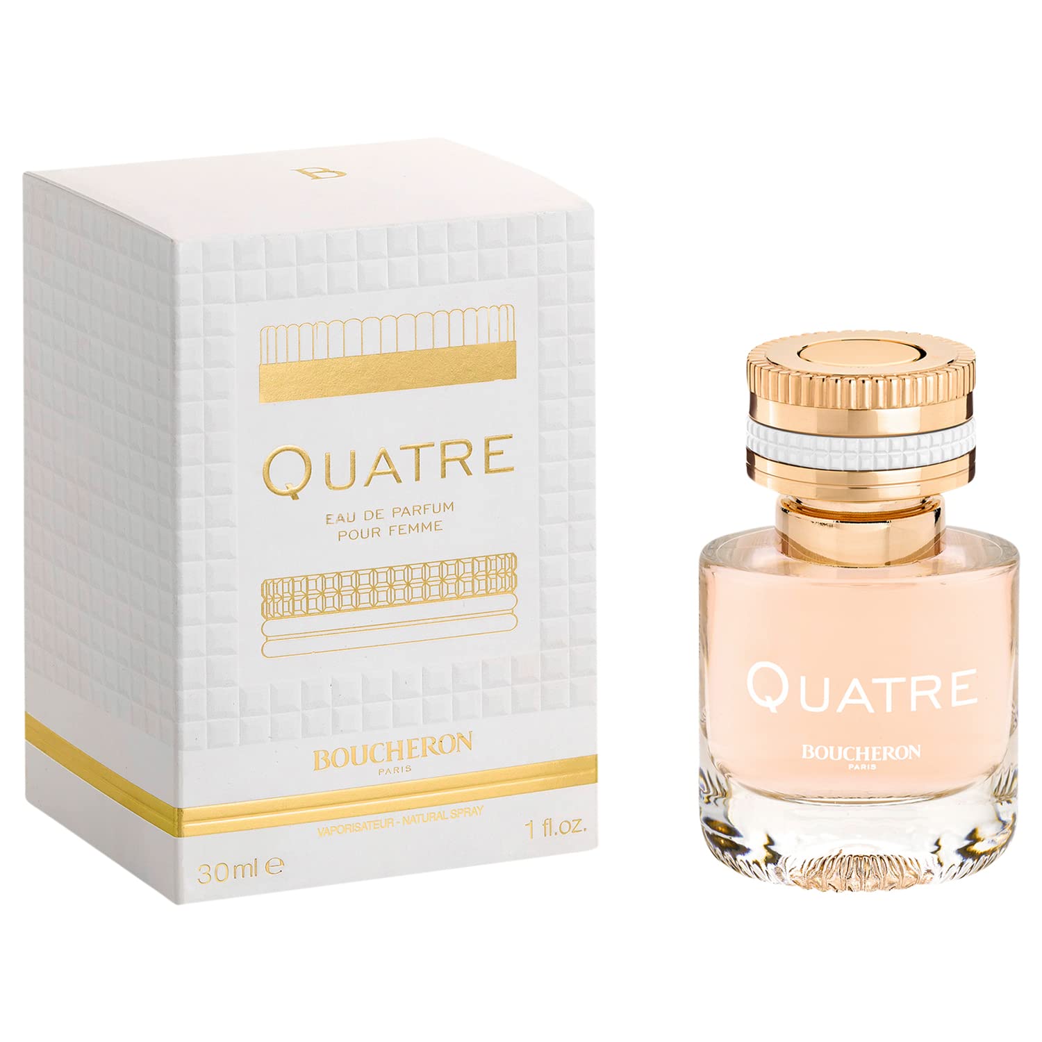 Boucheron Quatre Pour Femme EdP, Linie: Quatre, Eau de Parfum für Damen, Inhalt: 30ml