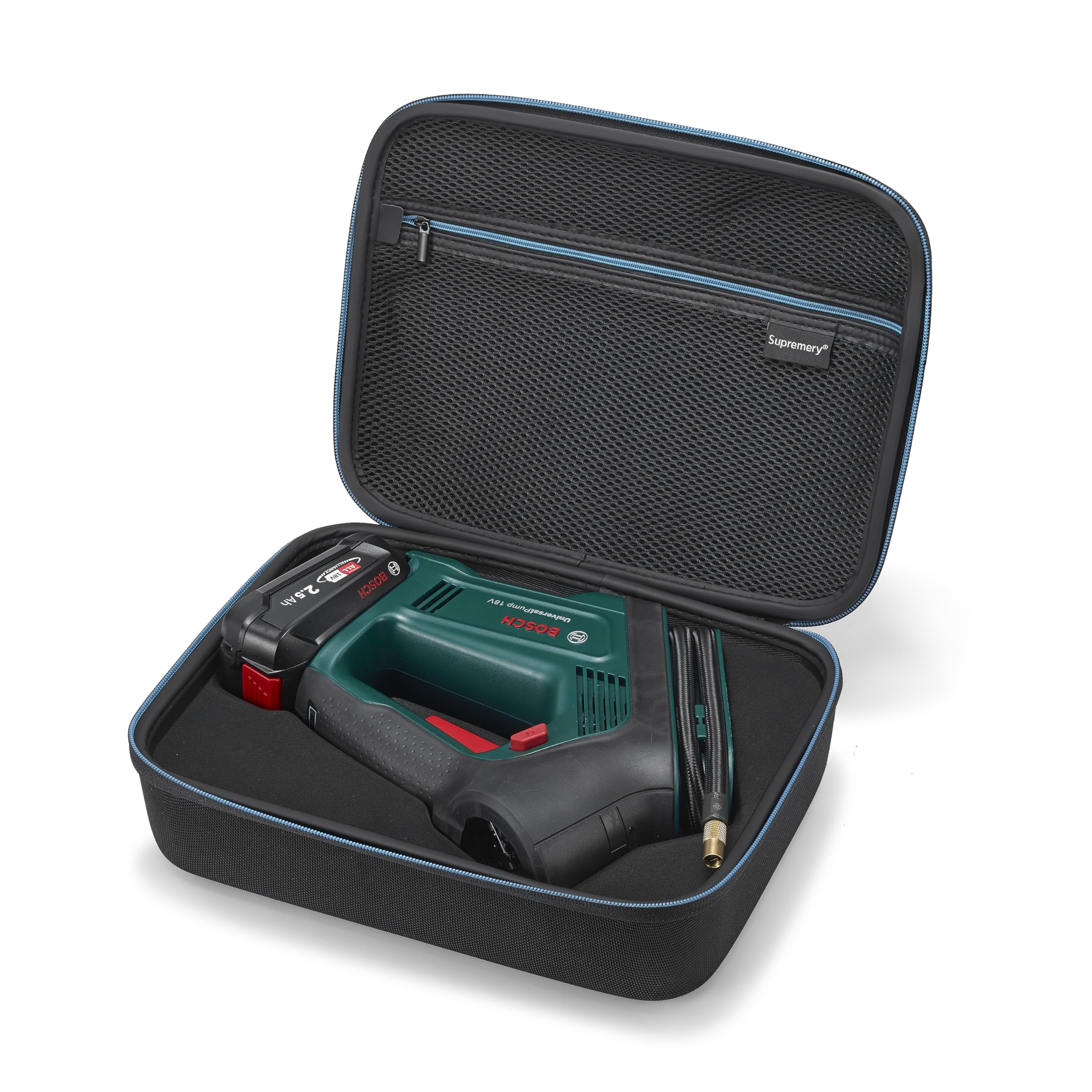 Supremery Tasche kompatibel mit Bosch elektrische Luftpumpe Luftkompressor UniversalPump 18V Case Zubehör kompakte Tragetasche