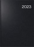 rido/idé Tageskalender Modell Conform 2023 A4 schwarz