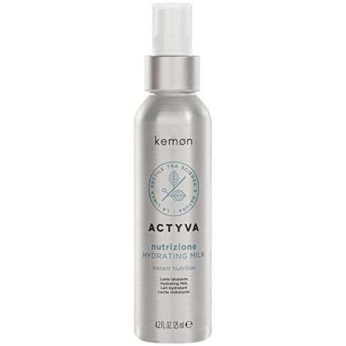 Kemon - Ernährung Hydrating Milk, Spray für trockenes Haar, ohne Ausspülen mit pflegender Wirkung - 125 ml