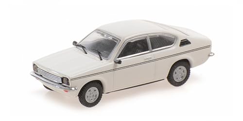 Minichamps 870040122 - Ope Kadett Coupe White 1973 - maßstab 1/87 - Sammlerstück Miniatur