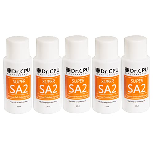 HydraFacial Gesichtsserum, Hydro Facial Aqua Peeling, konzentrierte Lösung, 30 ml pro Flasche, AS1, SA2, AO3, Elitzia ETCCS123, 3 Flaschen pro Set, Orange