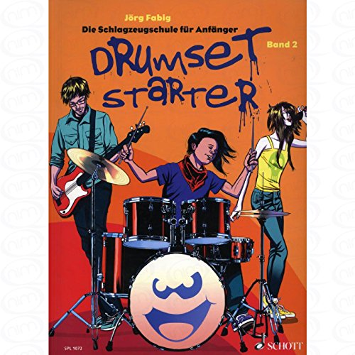 Drumset starter 2 - arrangiert für Schlagzeug - mit CD [Noten/Sheetmusic] Komponist : FABIG JOERG