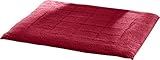 Vossen 1147430390 Exclusive - Badeteppich, 55 x 65 cm, rubin