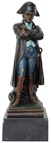 aubaho Bronzeskulptur Napoleon im Antik-Stil Bronze Figur Statue - 30,7cm