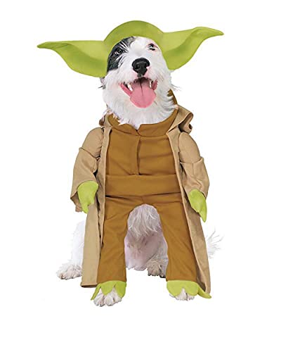 Rubies Costume Star Wars Kollektion Pet Kostüm, Yoda mit Armen, Medium, grün