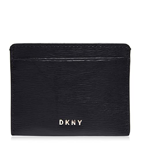 DKNY Women's R92z3c09 Bi-Fold Wallet, Black/Gold, 10 x 7.5 x 0.5 cm