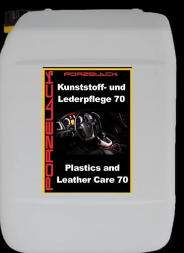Porzelack Kunststoff- & LEDERPFLEGE 70, (5 Liter)