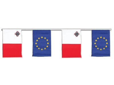 Flaggenfritze® Freundschaftskette Malta - EU