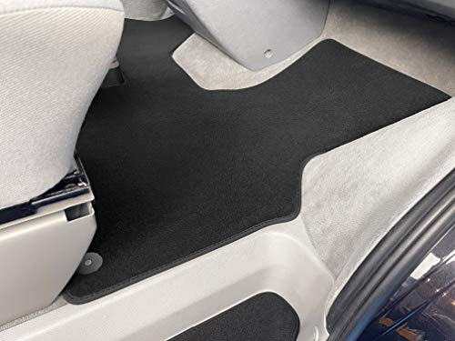 Car Styling Fußmatte T4 2 Sitzer Schaltgetriebe ANTHRAZIT Automatte Premium Velours Tuftvelour Hochwertige Anthrazit Umrandung