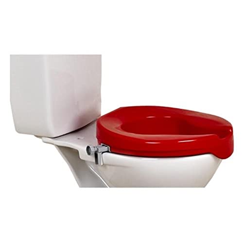 Toilettensitzerhöhung 5 cm rot