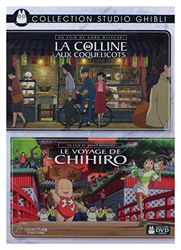 Coffret ghibli 2 films : la colline aux coquelicots ; le voyage de chihiro [FR Import]