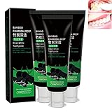 Yanjiayi Bamboo Charcoal Deep Toothpaste,Yanjiayi Clean White Toothpaste,Yanjiayi Bamboo Charcoal Toothpaste,Activated Charcoal Deep Clean White Toothpaste (3pcs)