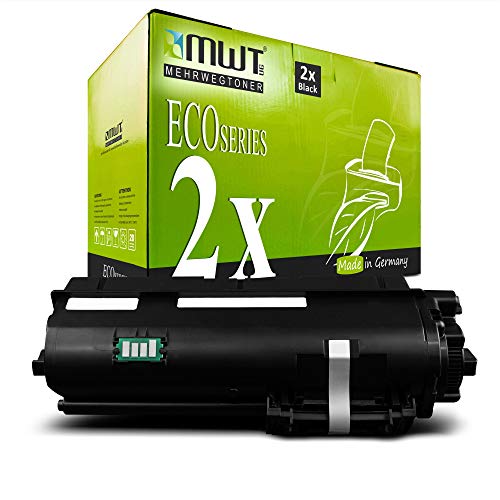 2X MWT Drucker Patronen für Kyocera ECOSYS M2540DNe M2540DNw M2040DN M2640IDW ersetzt TK-1170 TK1170 Schwarz