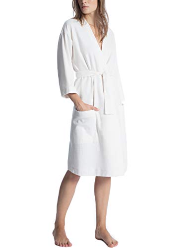 CALIDA Damen Cosy Shower Schlafanzughose, Leisure White, 44-46