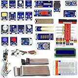 Adeept 24 Module Sensor Starter Kit f¨¹r Raspberry Pi 4/3/2 B/B +, DS18b20, Raspberry Pi Sensor Kit mit Tutorials, mit C- und Python-Code, 95 Seiten PDF-Handbuch