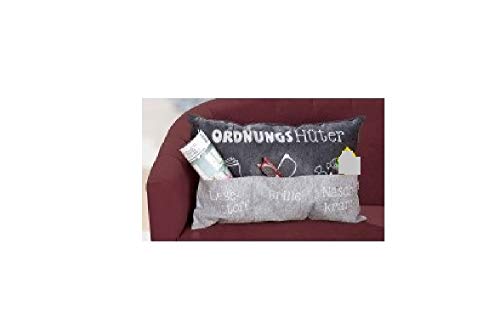 Bavaria Home Style Collection- Endlich ist das Männer Kissen da - Deko Couch Sofa Kissen Zierkissen Kuschelkissen ca 60 x 39 cm Geschenk Idee zu Ostern Geburtstag Muttertag (Ordnungskissen)