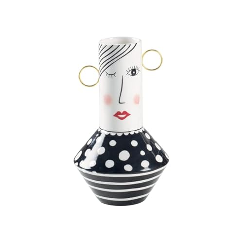 Mascagni Casa – Vase aus Keramik mit weiblicher Figur, Höhe 26 cm