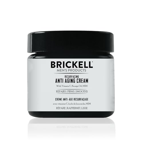 Brickell Men's Products produkte resurfacing anti-aging-creme für männer, natur- und bio vitamin c creme, 59 ml, duft