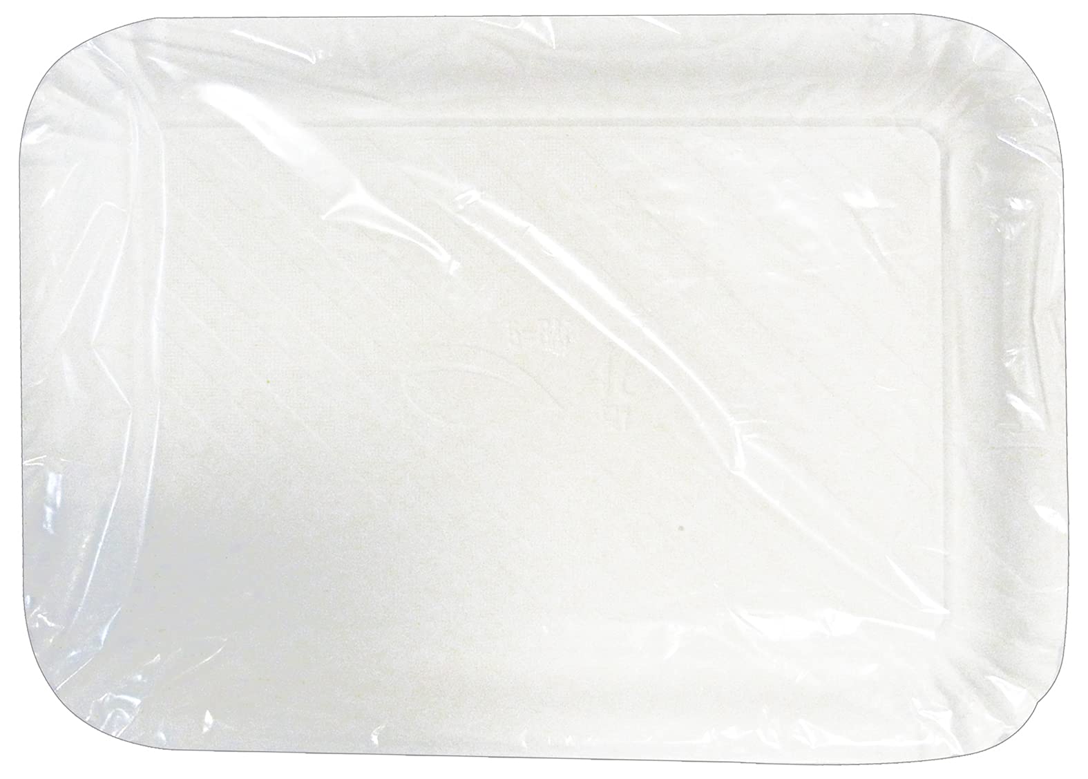 Set 40 Tablett Papier rechteckig weiß Biodeg.22 x 31 cm. * 3 Stück 63064 Behälter für die Küche