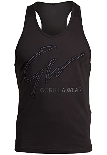 Gorilla Wear - Herren Stringer Tank Top - Evansville - Fitness Bekleidung Männer Black XXL