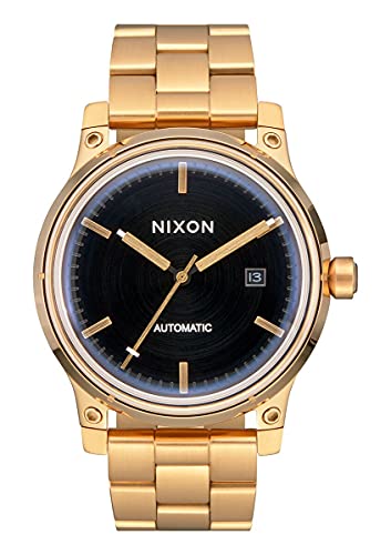 Nixon Herren Analog Quarz Uhr mit Edelstahl Armband A1294-513-00