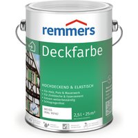 Remmers Deckfarbe - weiß 2,5L