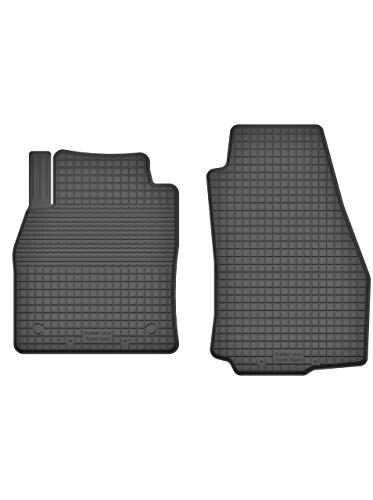 2 Stück Gummifußmatten Vorne geeignet zur Ford Tourneo Transit Courier Bj. ab 2014 ideal angepasst
