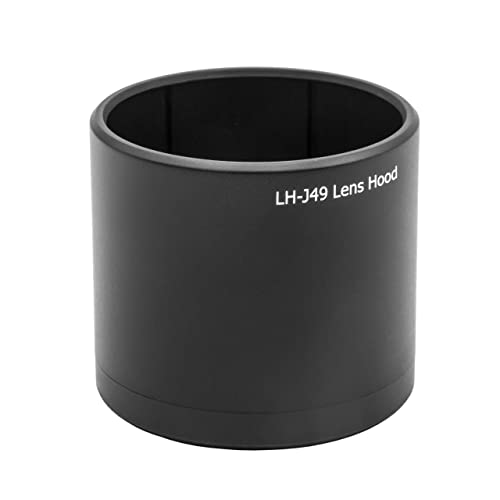 vhbw Kunststoff Gegenlichtblende Streulichtblende Sonnenblende 46mm schwarz kompatibel mit Objektiv Olympus M.Zuiko Digital ED 60mm F2.8 Macro