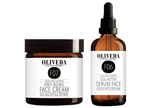 Sonderset: Oliveda F06 Anti Aging Gesichtsserum 50ml + F07 24h Anti-Aging Gesichtscreme 50ml