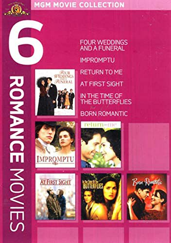 Romance 6 Pack (Four Weddings and a Funeral / Impromtu / Return to Me / At First Sight / In the Time of Butterflies /