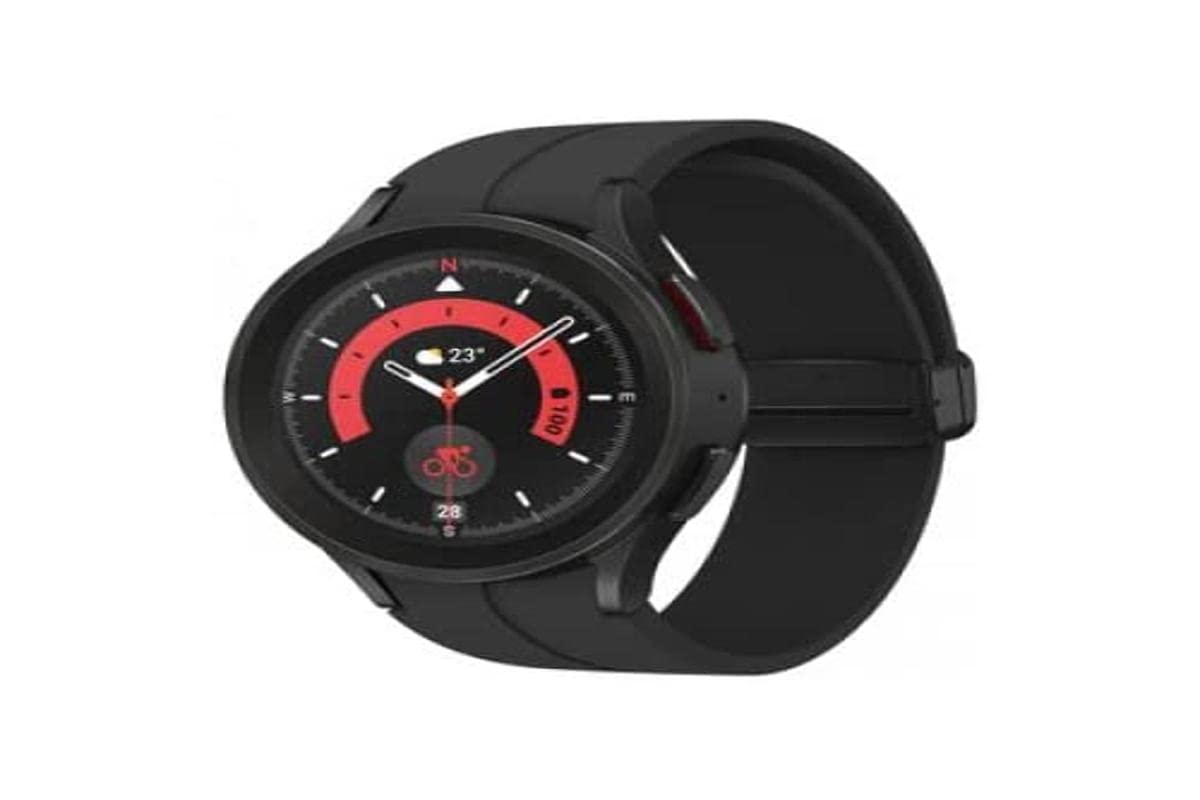 Samsung Galaxy Watch5 Pro 3,56 cm (1.4") Super AMOLED 45 mm Numérique 450 x 450 Pixels Écran Tactile 4G Noir WiFi GPS