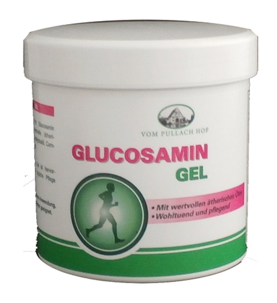 4x Glucosamin Gel 250ml von Pullach Hof Hautpflege