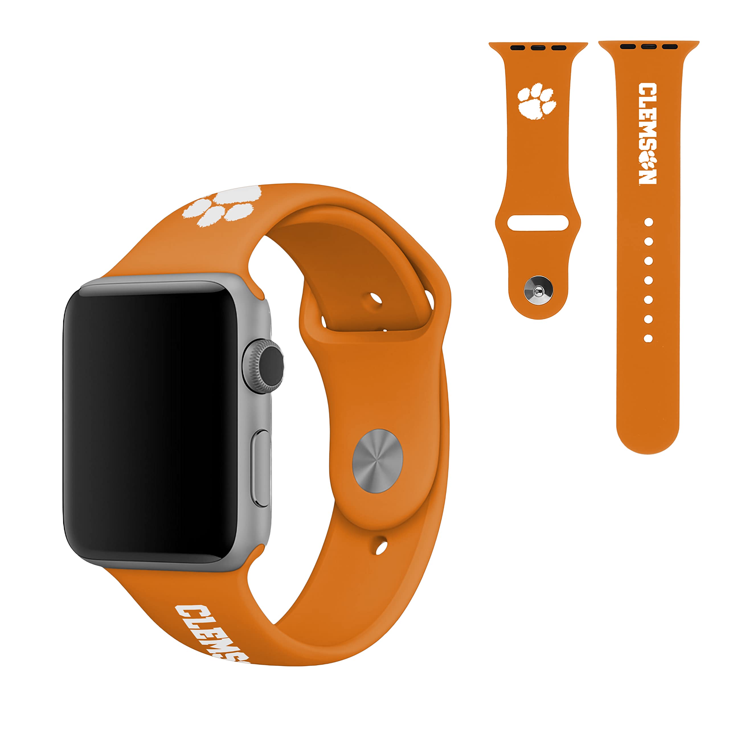 SOAR NCAA 42 mm Apple Watch Band, Clemson Tigers