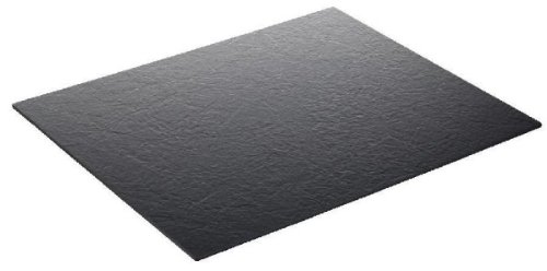 Kunstschiefer-Platte | Servierplatte | Brotzeitplatte rechteckig | 53 x 65 cm (GN 2/1)