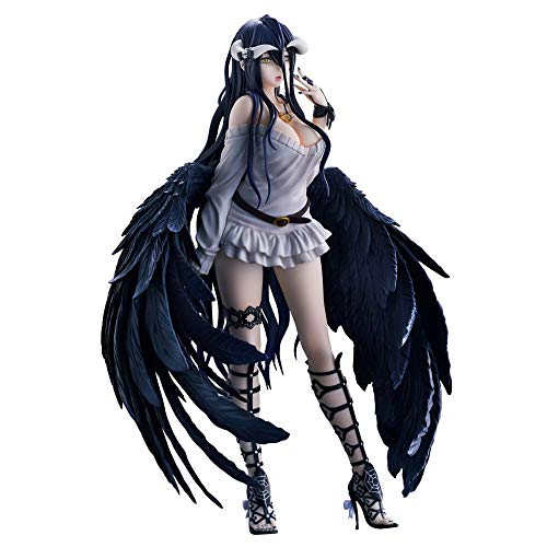 ENFILY Overlord Albedo so-Bin Ver. Complete Figure Anime Figure Statue Exquisite Anime Figures PVC Action Figure Model Toy Collectible Home Decor Gift