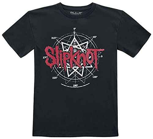 Slipknot Metal-Kids - Star Symbol Unisex T-Shirt schwarz 116