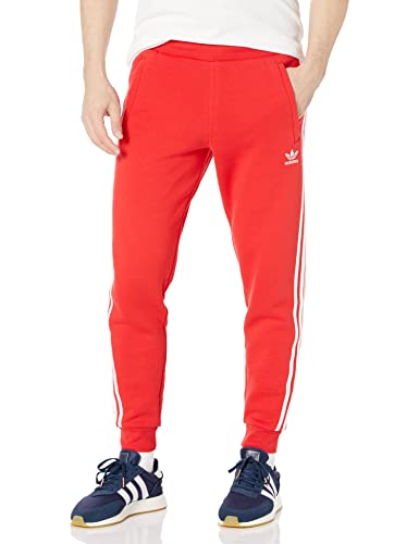 adidas Originals Men's Adicolor Classics 3-Stripes Pants, Vivid Red, XX-Large