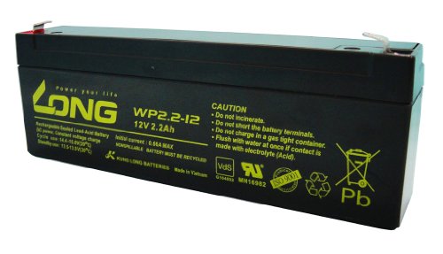 Kung Long 12V 2,2Ah WP2,2-12 Bleigel Gel Akku Batterie *VDS geprüft*