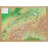 Georelief 3D Reliefkarte Schweiz