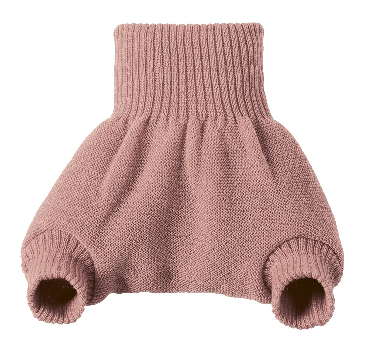 Disana WOLLWINDELHOSE, 100% Bio-Merinowolle GOTS, IVN Best | Newborn Neugeborene Baby Kleinkind, Kind Unisex | Baby Erstausstattung | Made in Germany | Rosé Gr. 86-92