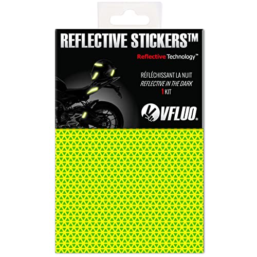 VFLUO 3M Reflective Colors, Retro-reflektierendes Blatt zum Ausschneiden für Motorradhelm, Roller, Fahrrad, Mehrzweck, Solas Grade, 20 x 30 cm, Grau