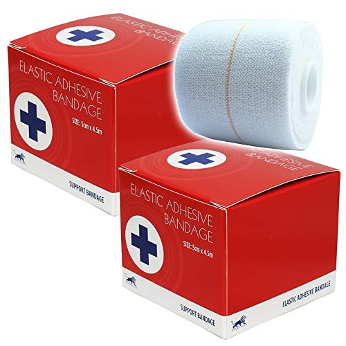 Blue Lion 5 cm Premium einzeln verpackte EAB elastische Bandage Bandage Stützband Sportband