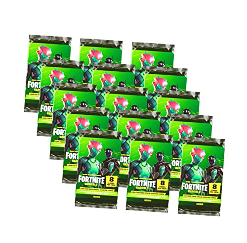 Panini Fortnite Karten Serie 2 Trading Cards - Sammelkarten (15 Booster)