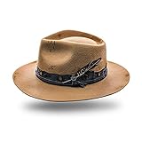 Kastori Wollfilzhut Quinn - Modische Hüte für Damen Herren Hats - beige (L)