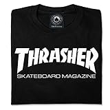 THRASHER Skate mag T-Shirt, Schwarz, Normale Passform